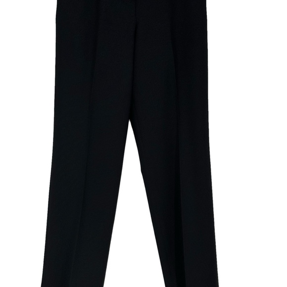 Pendleton Size 10 Black Lined 100% Virgin Wool Trousers Dress Pants - Picture 3 of 8